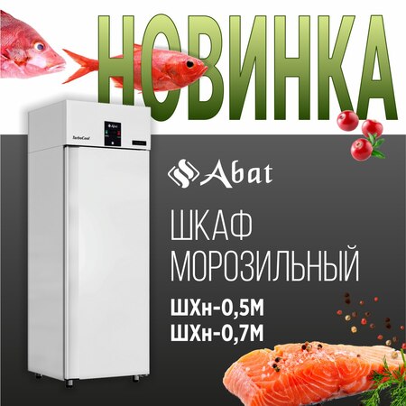 Новинкa от ТМ Abat: морозильные шкафы ШХн-0,5М и ШХн-0,7М - новость от 10.07.2025