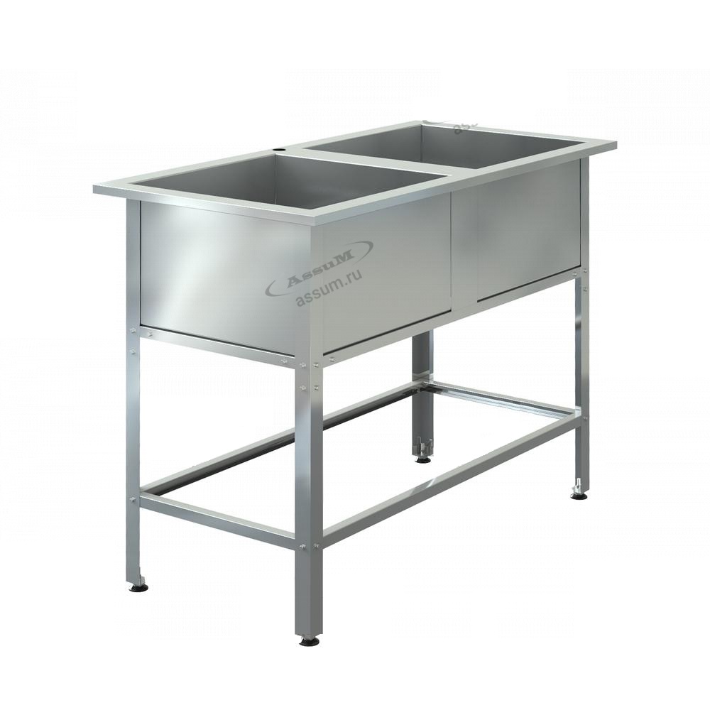 Ванна моечная Assum ВМС-С-2/500 (1200х600х850)