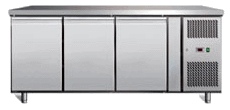 Стол с охлаждаемым шкафом COOLEQ GN3200TN с бортом